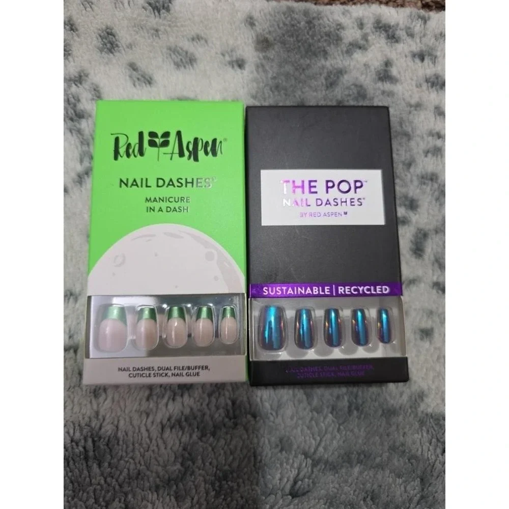 Red Aspen Nail Dashes Bundle Griselda Goes Out With Ghouls & Mario's Rover NEW